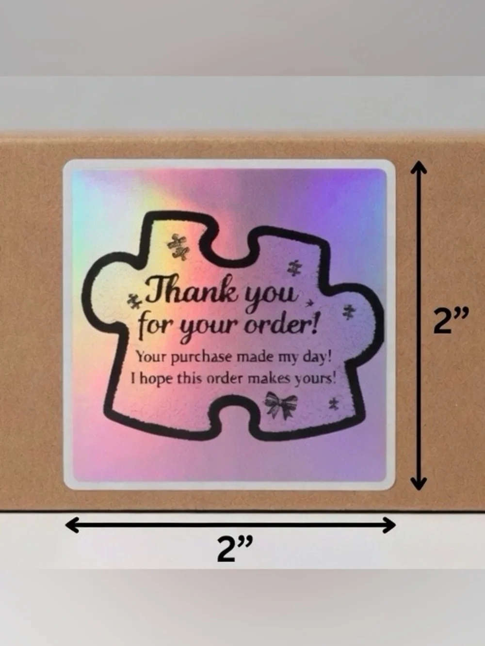 Custom 2”x2”-100ct stickers